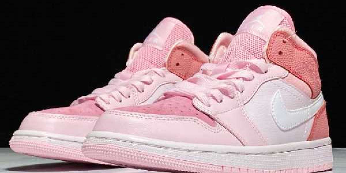 Do you like this pair of pink Air Jordan 1 Mid?