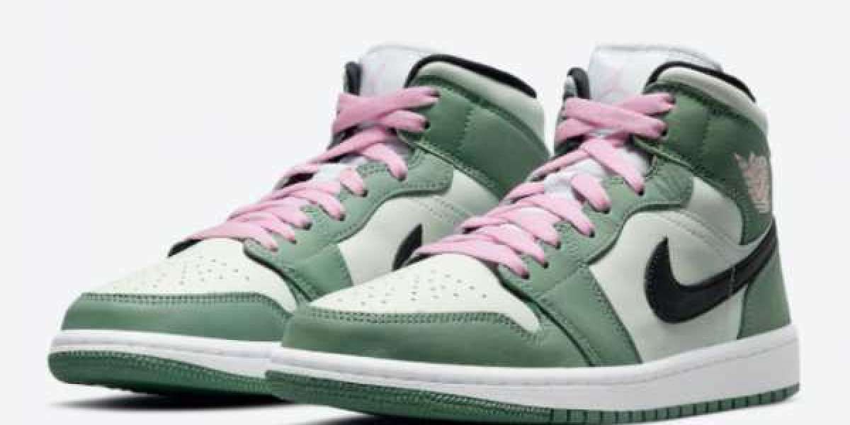 So beautiful Air Jordan 1 Mid SE “Dutch Green" CZ0774-300