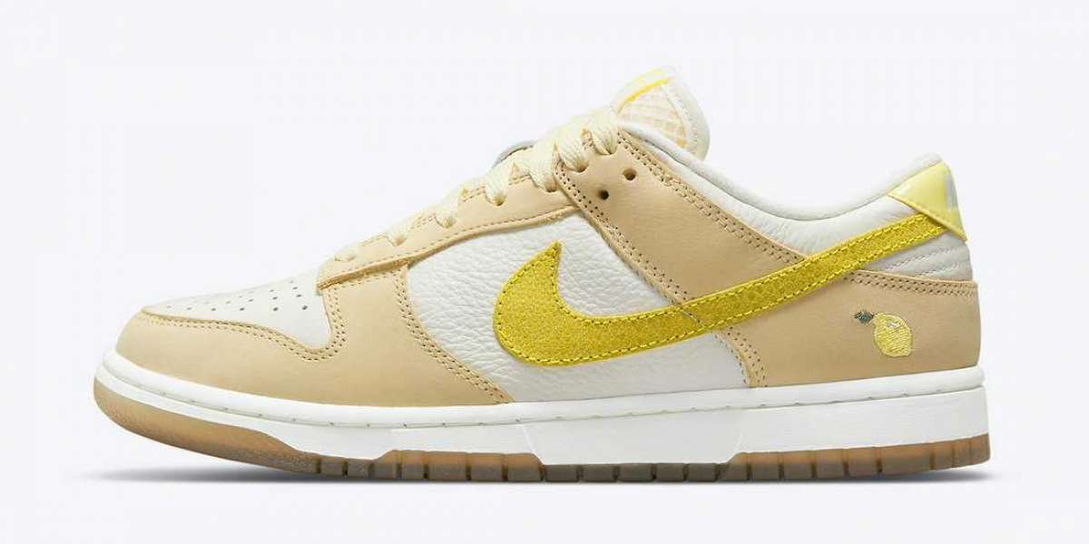 Nike Wmns Dunk Low “Lemon Drop” 2021 New Arrival DJ6902-700