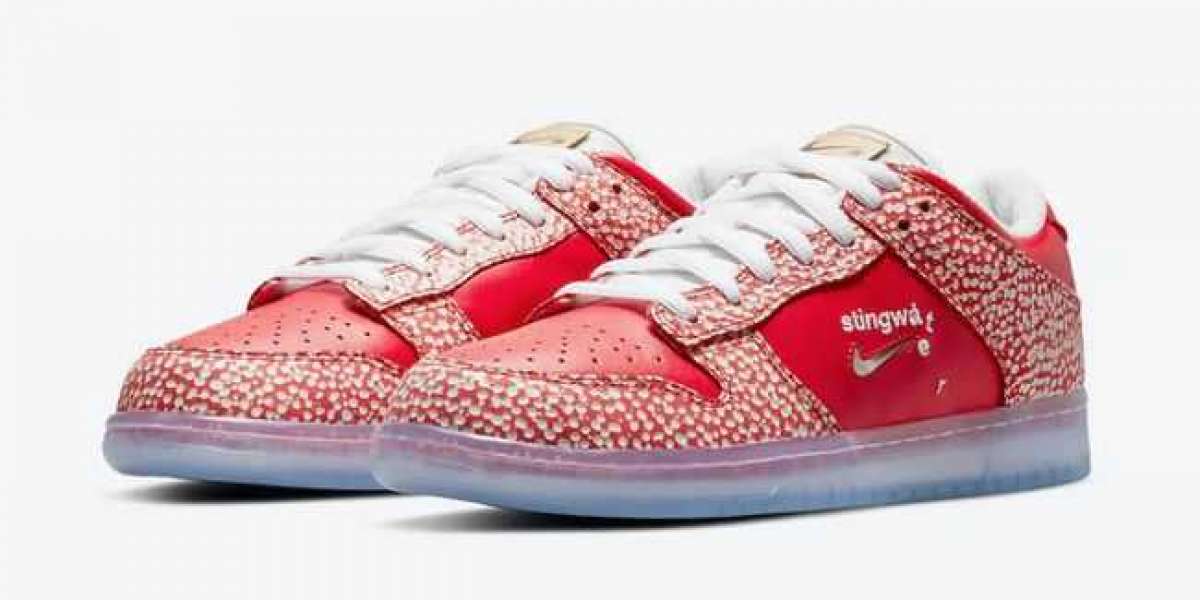 Stingwater x Nike SB Dunk Low “Magic Mushroom” 2021 New Arrival DH7650-600