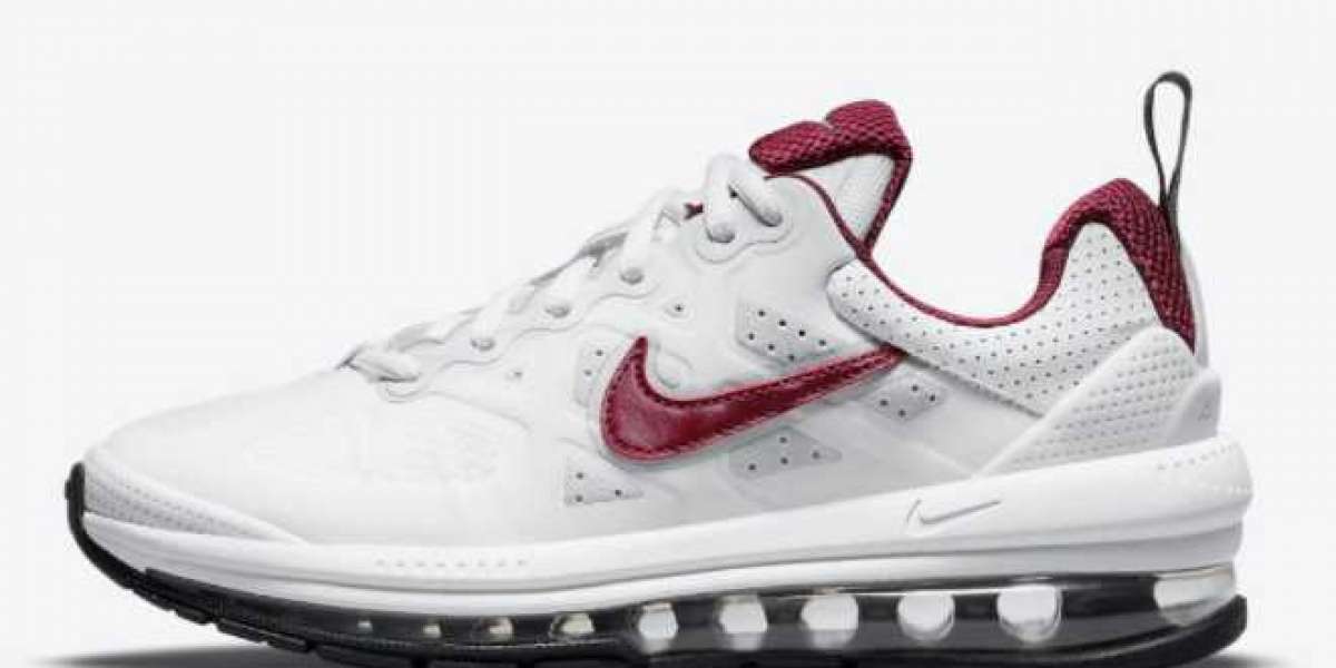 2021 New Nike Air Max Genome White/Team Red CZ4652-105 For Sale Online