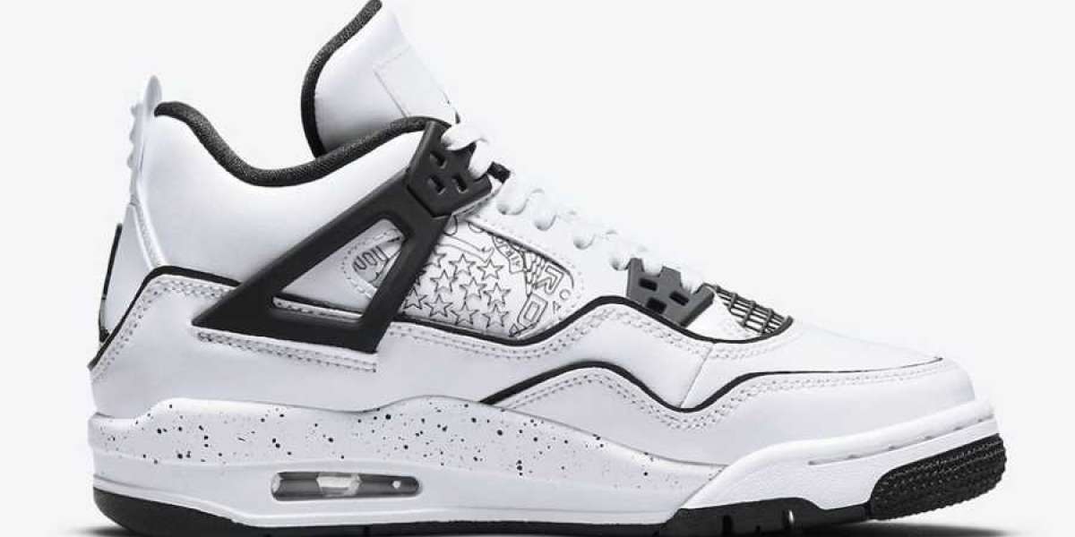 2021 New Air Jordan 4 GS “DIY” DC4101-100 For Sale Online