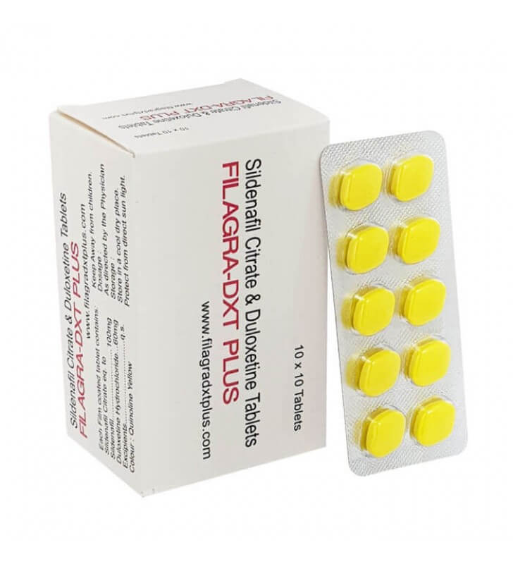 Filagra DXT Plus : Sildenafil And Duloxetine | Mygenmeds
