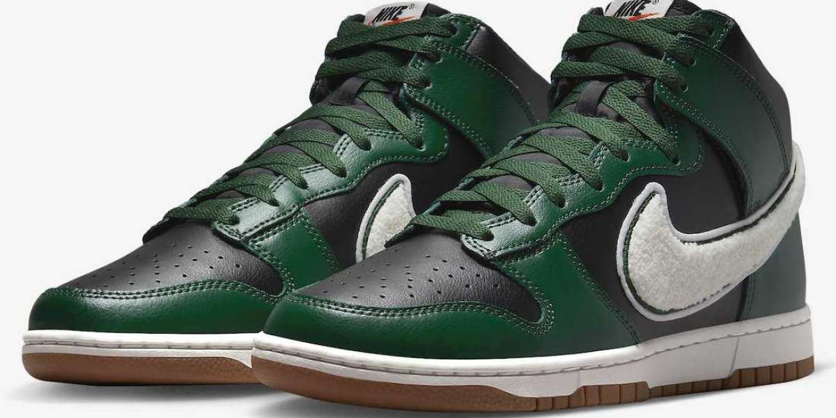 Where To Buy The Latest Nike Dunk High “Chenille Swoosh” Skateboard Shoes