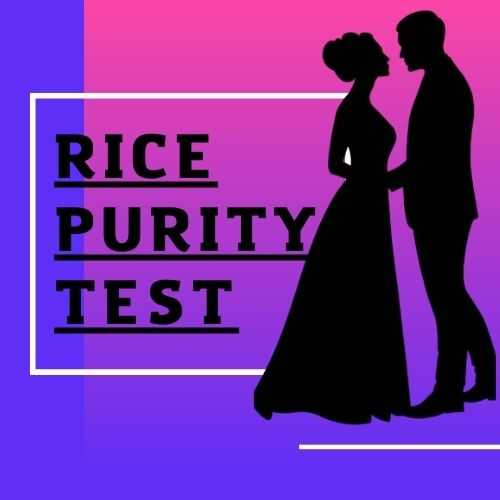 Rice Purity Test