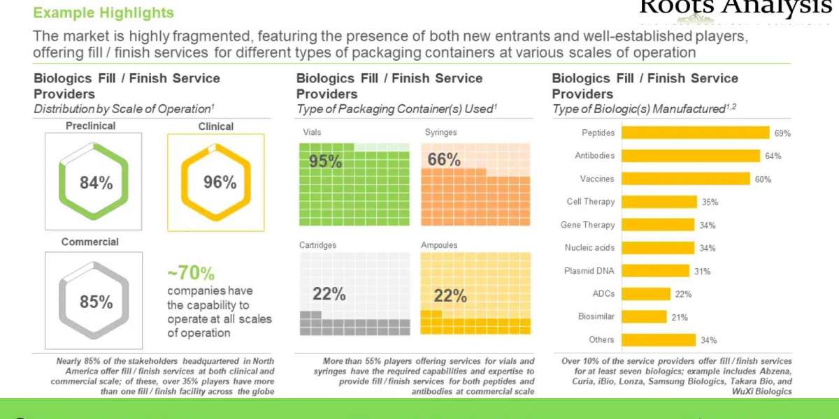 OVER 175 PLAYERS WORLDWIDE CLAIM TO HAVE THE NECESSARY CAPABILITIES TO OFFER FILL / FINISH SERVICES