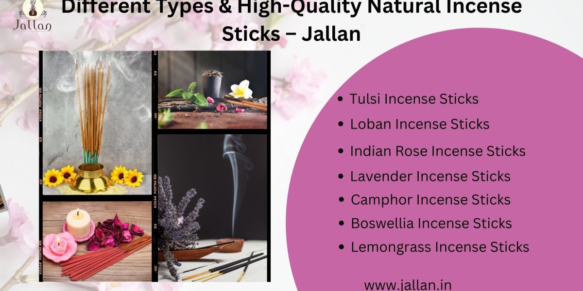 Looking at the Different Types of High-Quality Natural Incense Sticks – Jallan