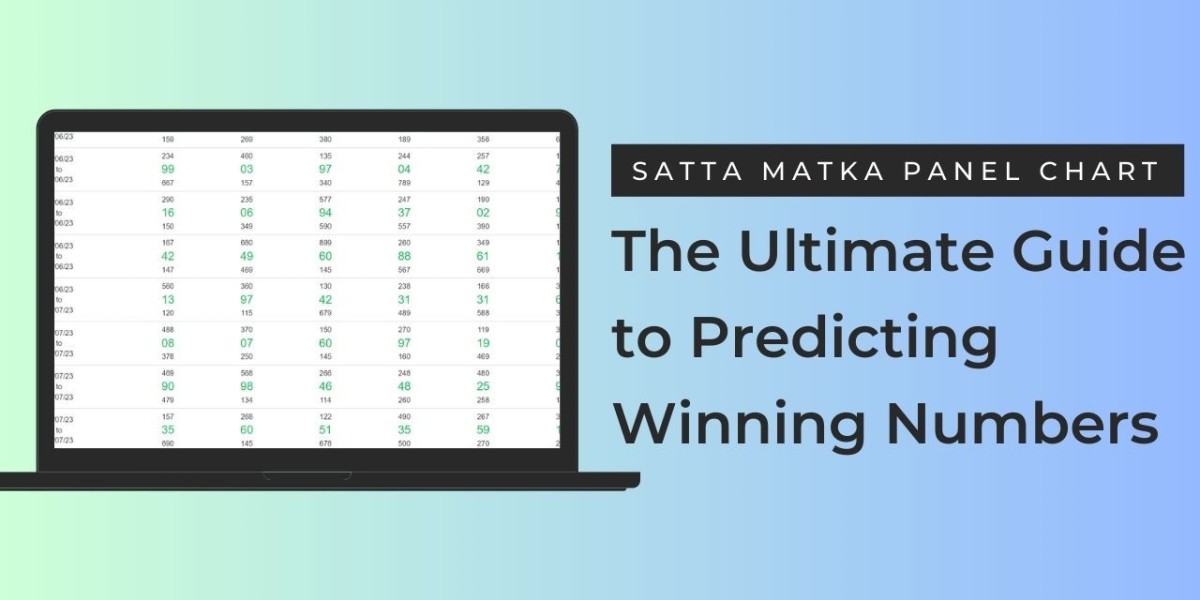 Satta Matka Panel Chart: The Ultimate Guide to Predicting Winning Numbers