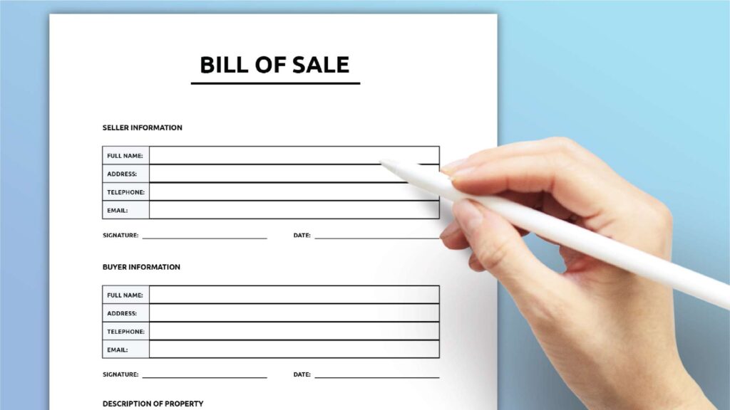 NH Bill of Sale: Your Guide for Safe Transaction - Coffee Table