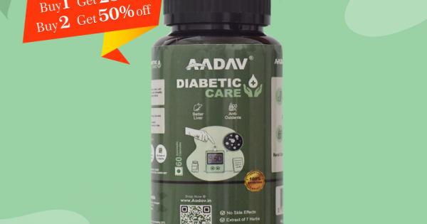 Diabetic Care Tablets - Herbal Diabetes Capsule | Aadav Ayurveda