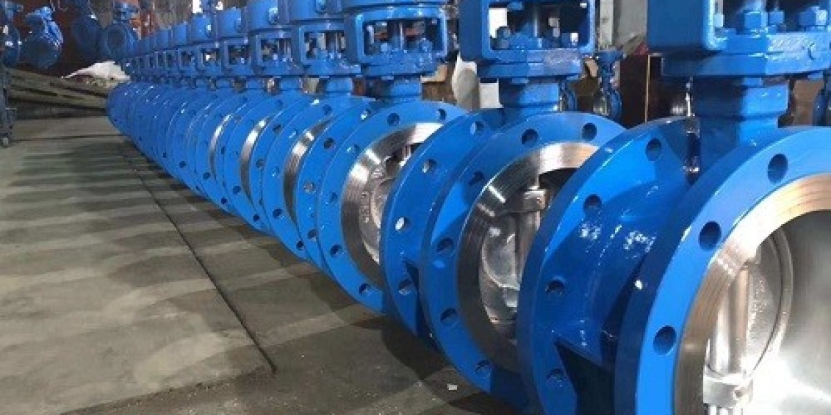 Double flanged butterfly valve supplier in Muscat