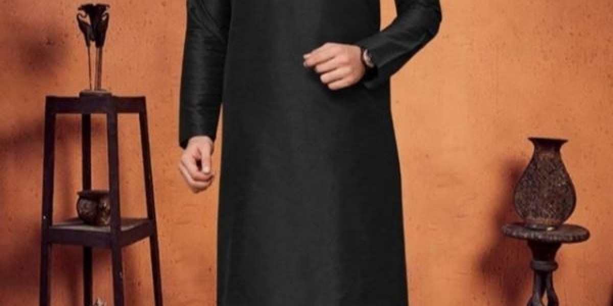 Black Kurta Pyjamas: A Versatile Choice for Men's Ethnic Wardrobe