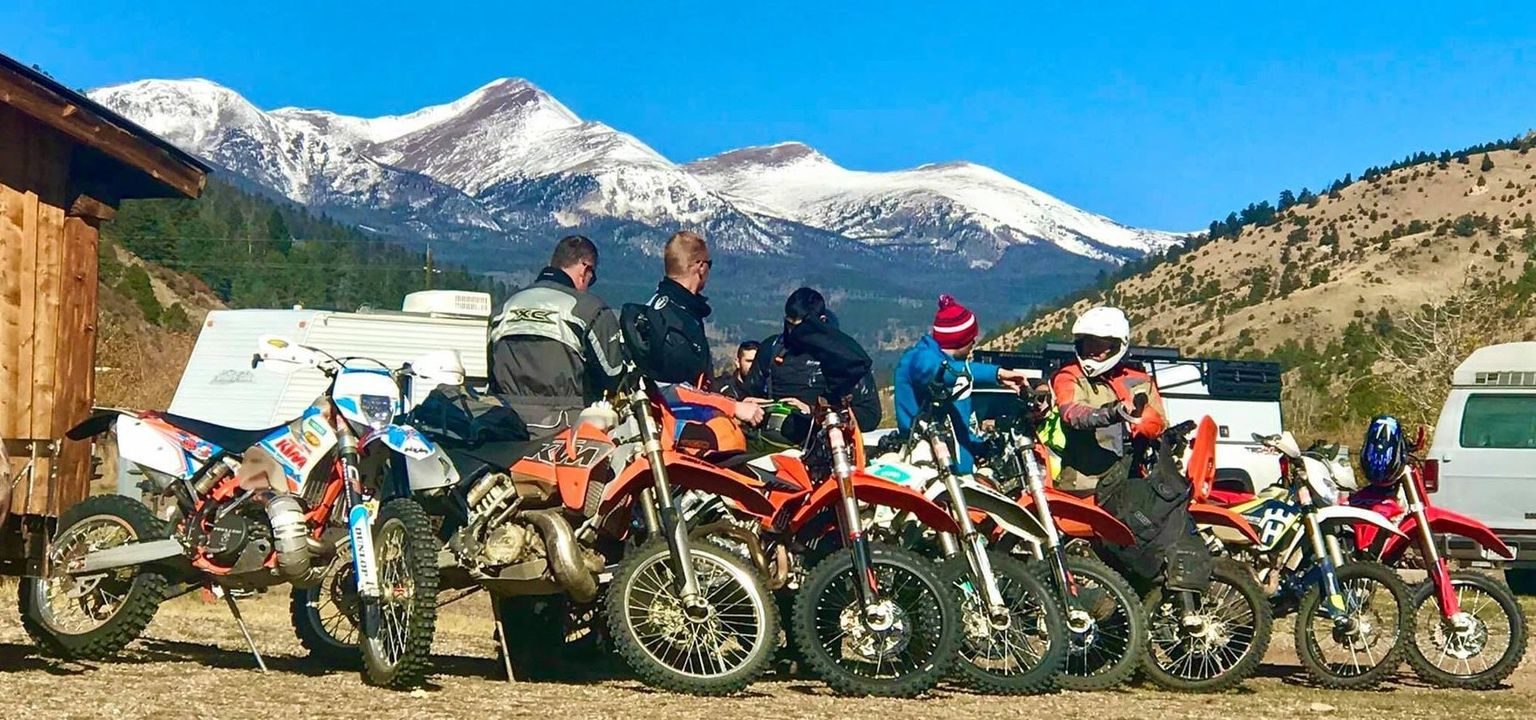 Dirt Bike Rides Thru The Rockies And The West | Dirt Bike Adventure Rides