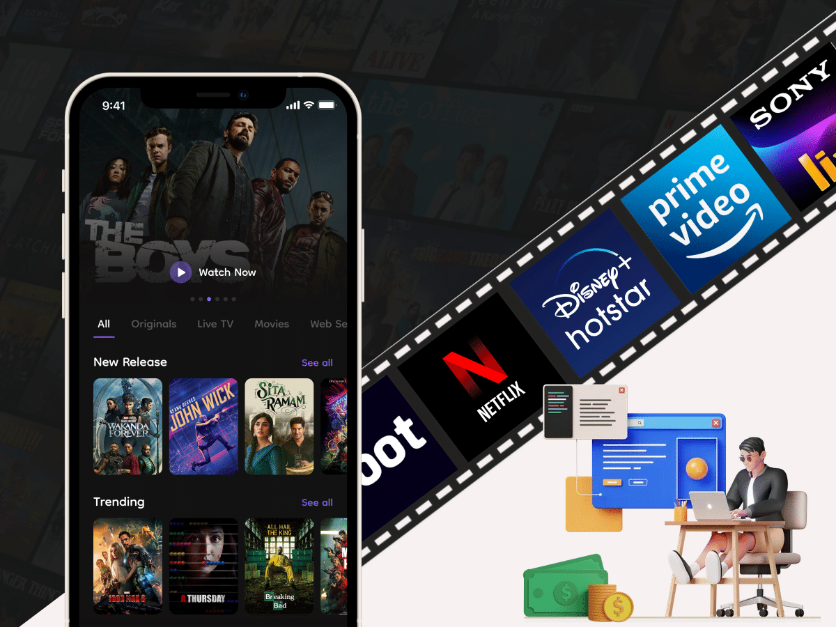 OTT App Development Cost – Features, Process & Trends