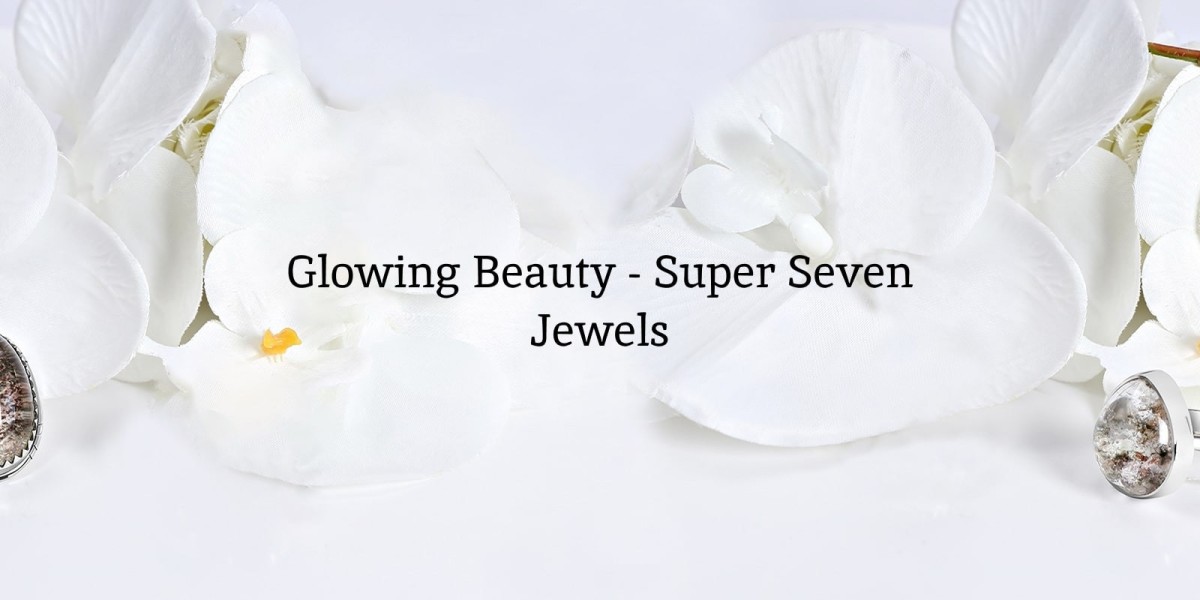 Infinite Luminescence: Super Seven Jewelry Radiating Ethereal Glow