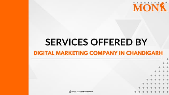 Digital Marketing Company in Chandigarh | PPT