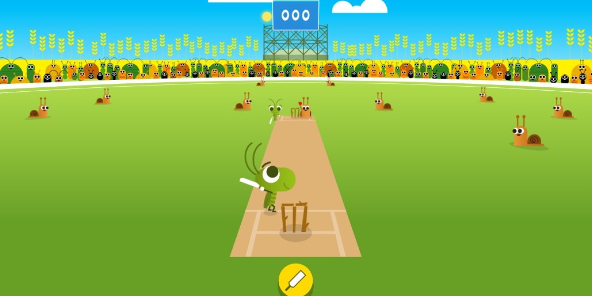 Doodle Cricket game