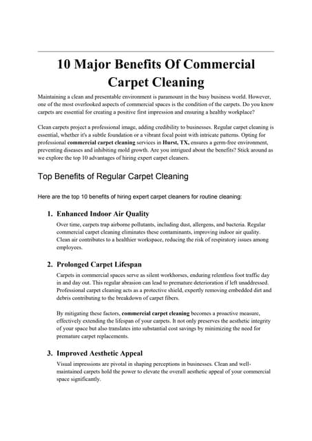 10 Major Benefits Of Commercial Carpet Cleaning.docx