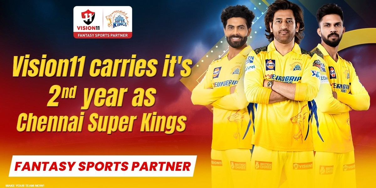 Vision11 signs up as Chennai Super Kings’ Official Fantasy Sports Partner