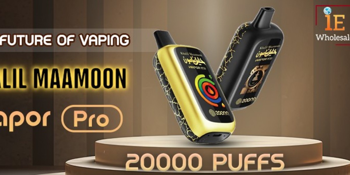 The Future of Vaping: Khalil Maamoon Wapor Pro