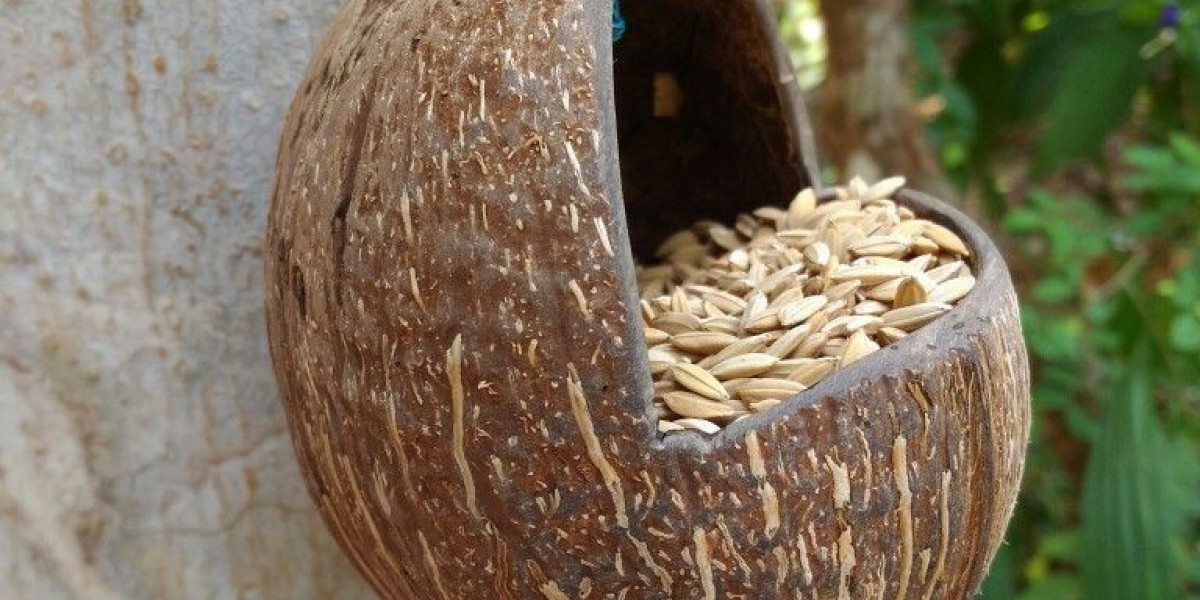 Cocoshell Bird Feeders in Tuticorin | Omni Products Export Company