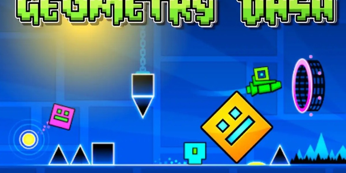 Geometry Dash - fun and challenging rhythm-based platforming game