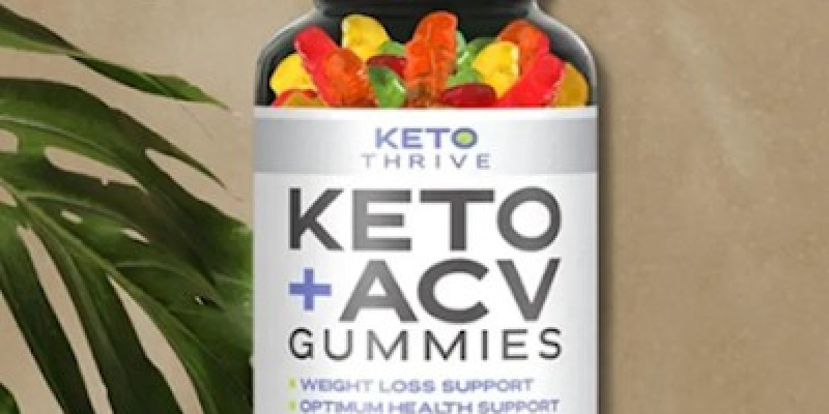 Thrive Keto ACV Gummies Canada Fat Burning and Detox !!