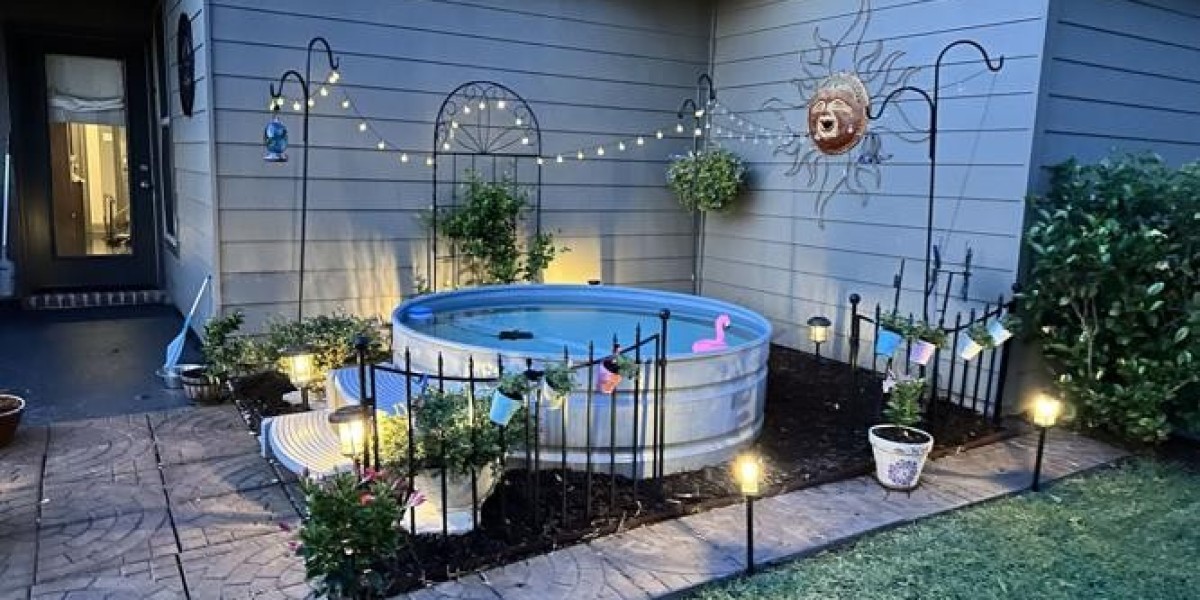 Revolutionize Your Backyard with a Trendy Stock Tank Swimming Pool!