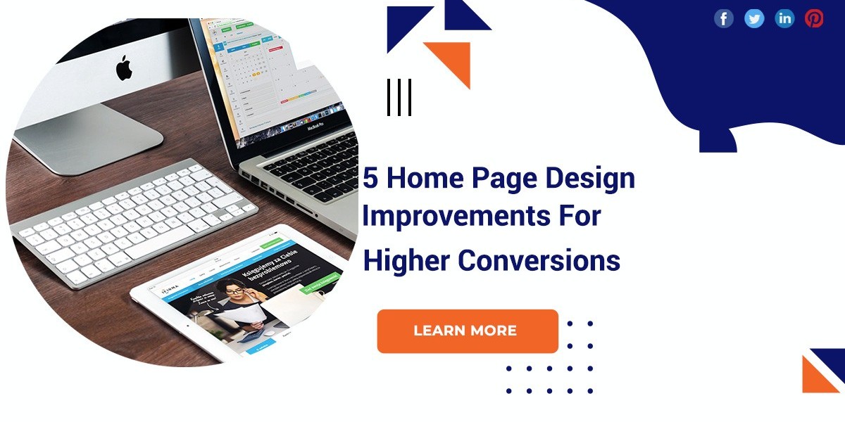 5 Home Page Design Improvements For Higher Conversions