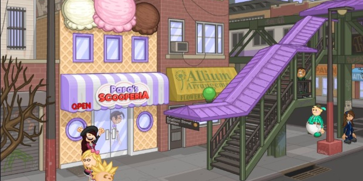 Dive into the Icy, Creamy World of Papa's Scooperia