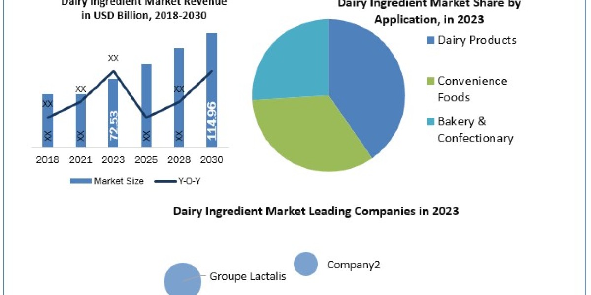 Dairy Ingredient Market: Comprehensive Global Industry Analysis and Forecast (2024-2030) by Type, Applications, and Regi