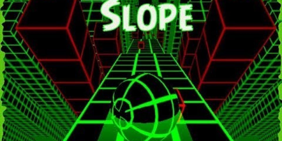 Slope is fun and fast-paced