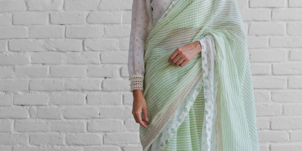 Printed Chanderi Saree