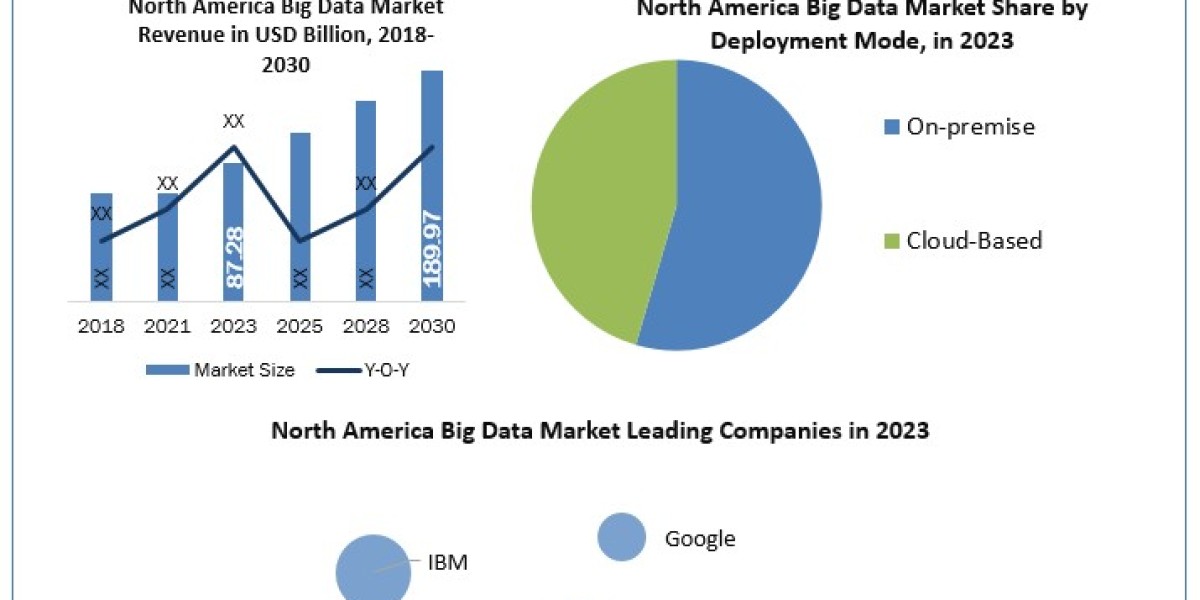 North America Big Data Market Valued at $87.28 Billion in 2023: Projected to Grow at 11.75% CAGR