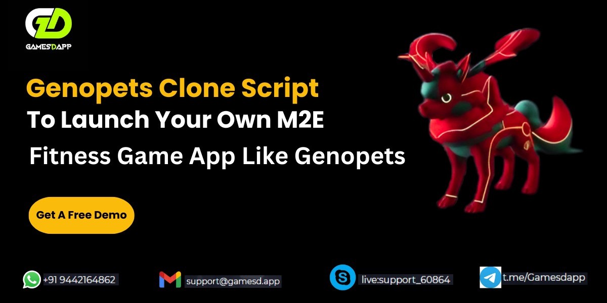 Genopets Clone Script To Launch Your Own M2E Fitness Game App Like Genopets | Gamesdapp