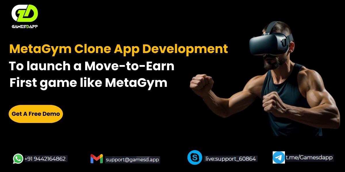 MetaGym Clone App Development - To launch a  <br>Move-to-Earn first game like MetaGym | Gamesdapp