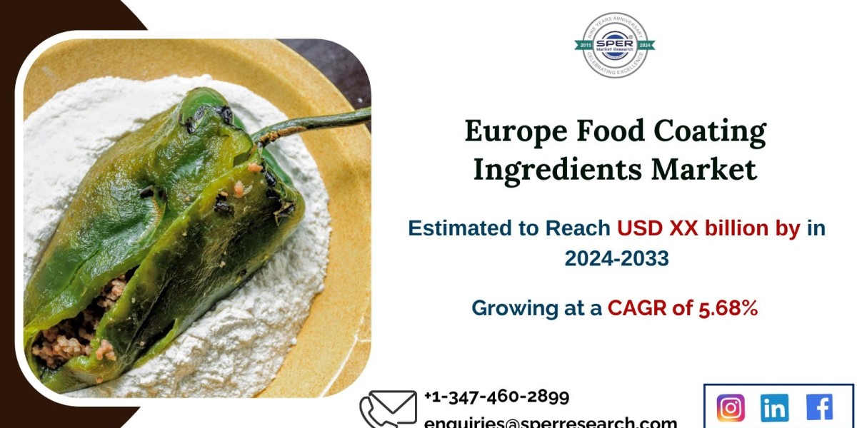 Europe Food Coating Ingredients Market to Surge to USD XX Billion by 2033 with Anticipated CAGR of 5.68%