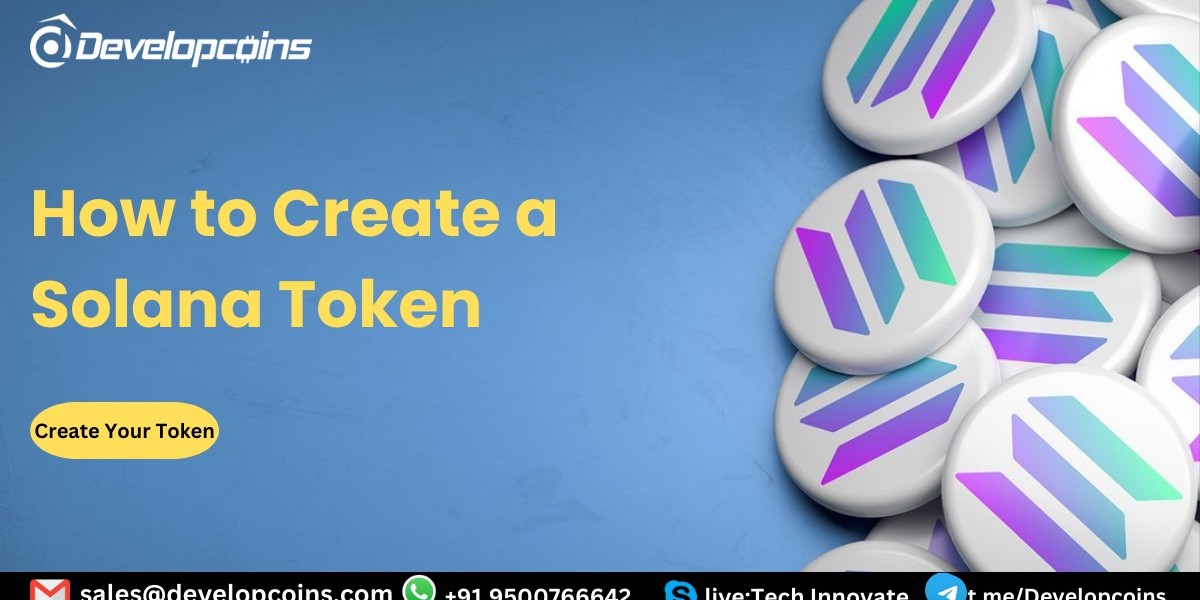 How to Create a Solana Token And  Its Benefits – DevelopCoins