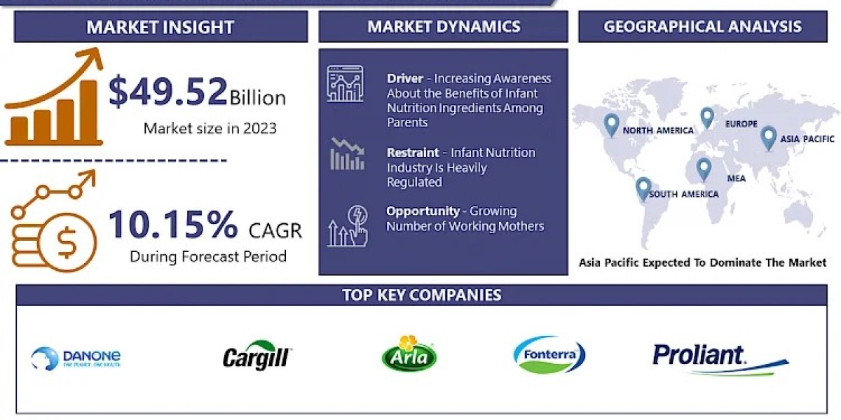 Infant Nutrition Ingredients Market Forecast 2024-2032: Key Trends and Growth Drivers