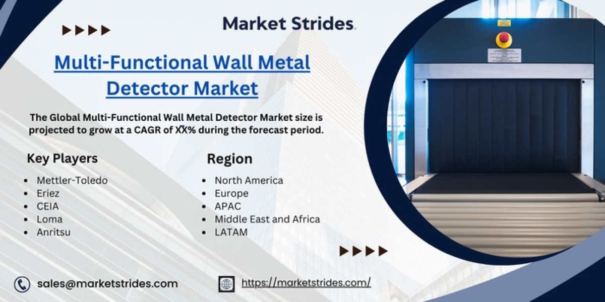 Multi-Functional Wall Metal Detector Market Size, Share, and Forecast to 2031 | Market Strides