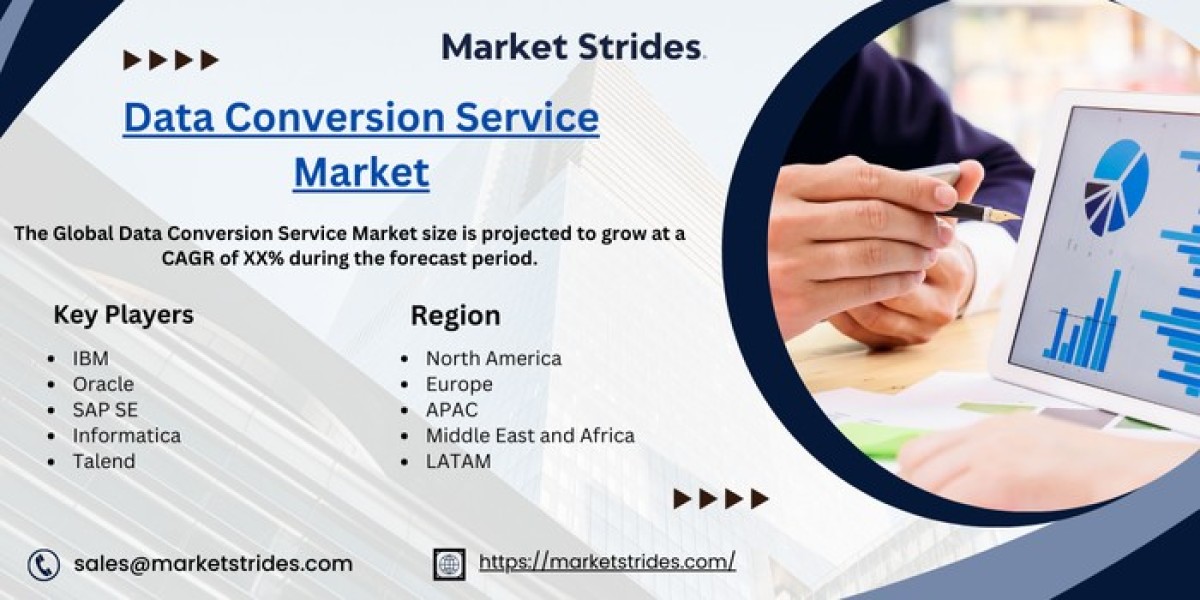 Data Conversion Service Market: Global Industry Analysis and Forecast 2031 | Market Strides