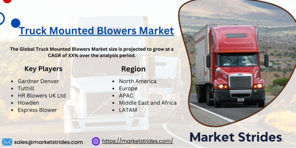 Truck Mounted Blowers Market Growth: Industry Analysis and Forecast 2031 | Market Strides