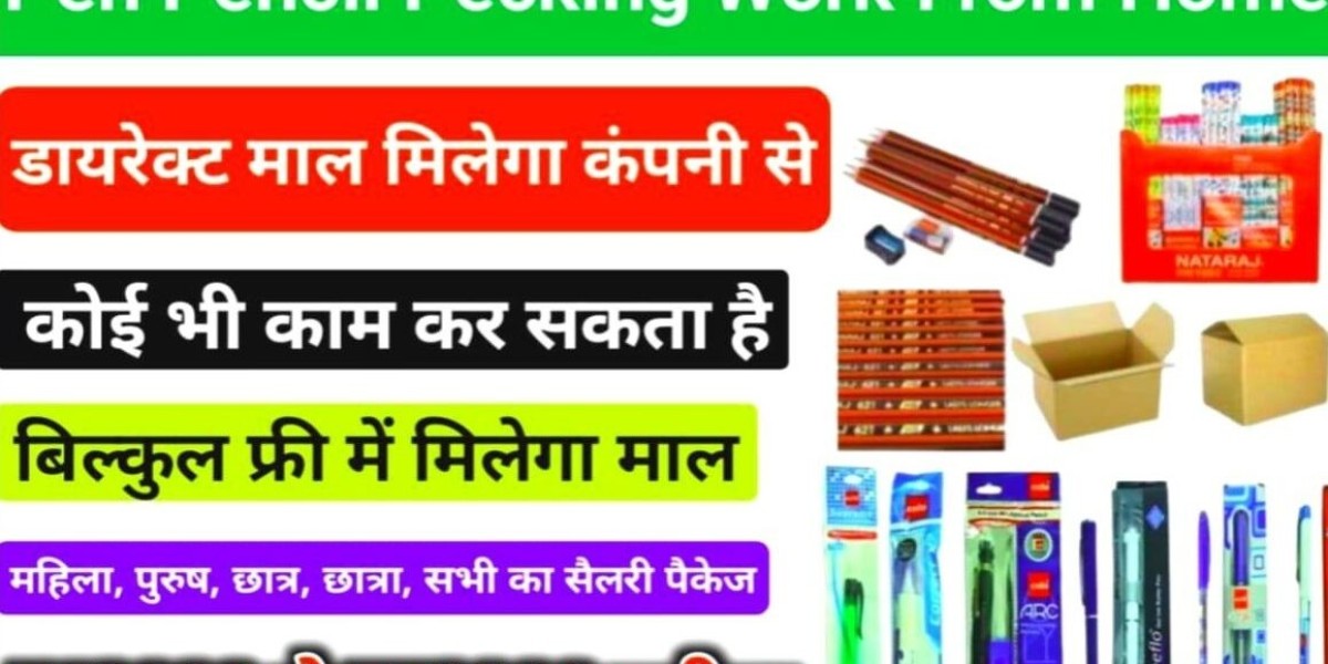 Start Earning with Natraj Pencil Packing Job Work form Home