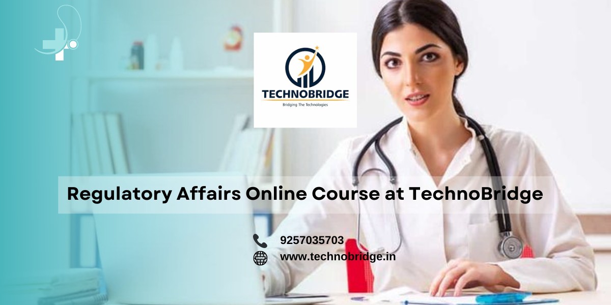 TechnoBridge Online Regulatory Affairs Course