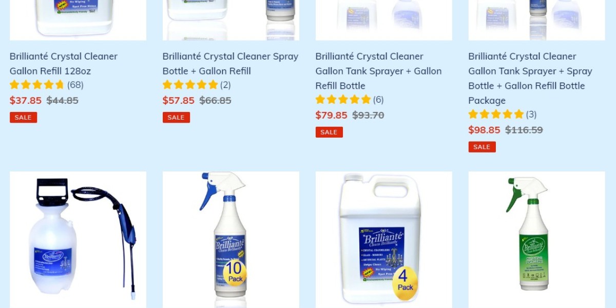 Discover the Brilliance of Brillianté Crystal Cleaner