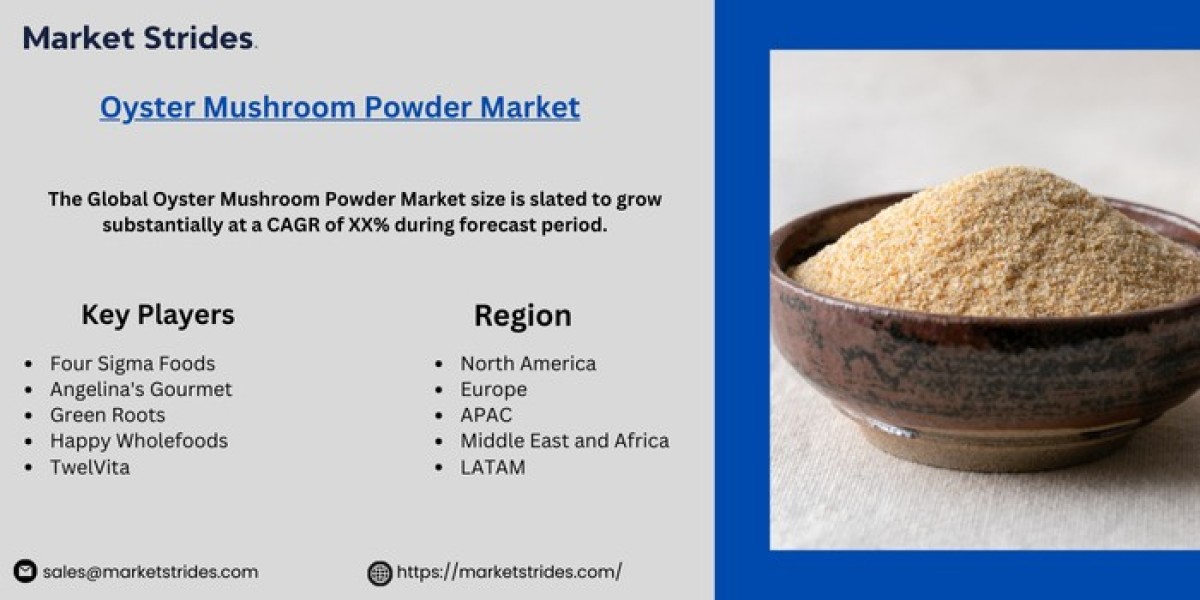 Oyster Mushroom Powder Market Size, Share, and Forecast to 2031