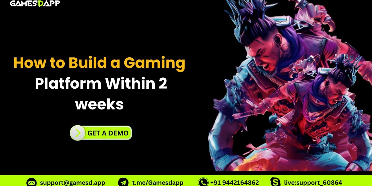 How to Build a Gaming Platform Within 2 weeks | Gamesdapp