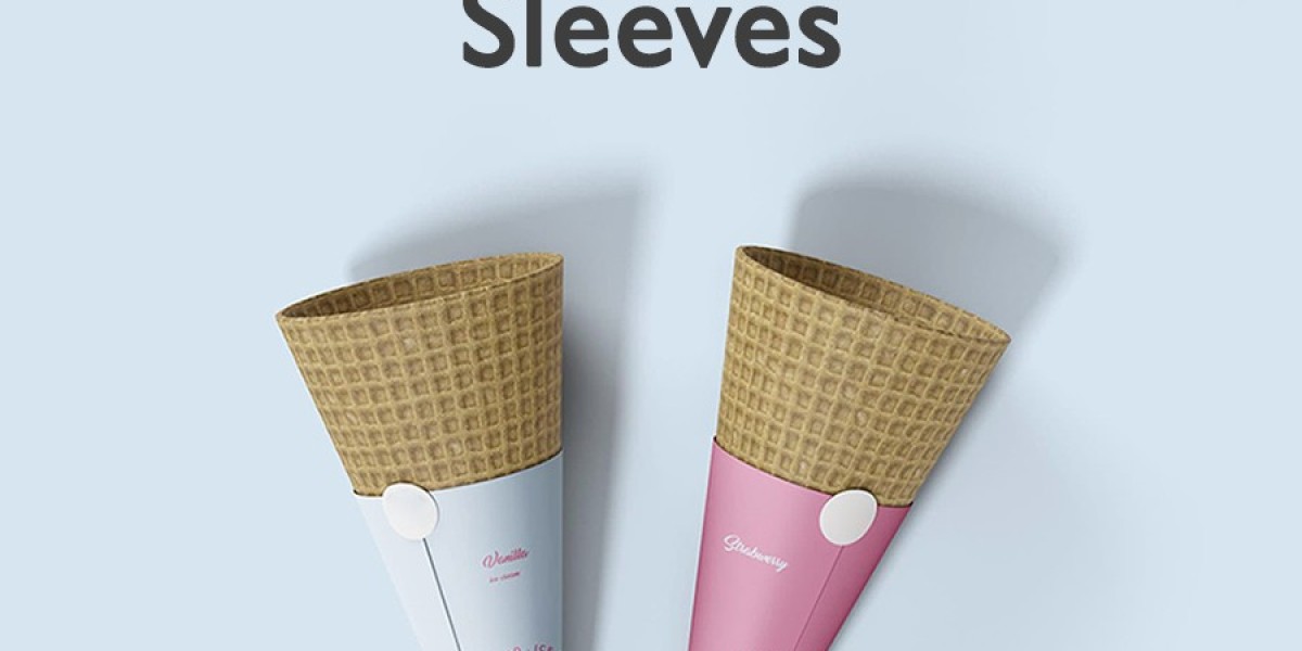 Boost Branding with High-Impact Ice Cream Custom Cone Sleeves