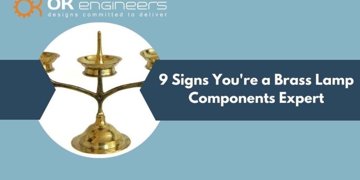 9 Signs You're a Brass Lamp Components Expert